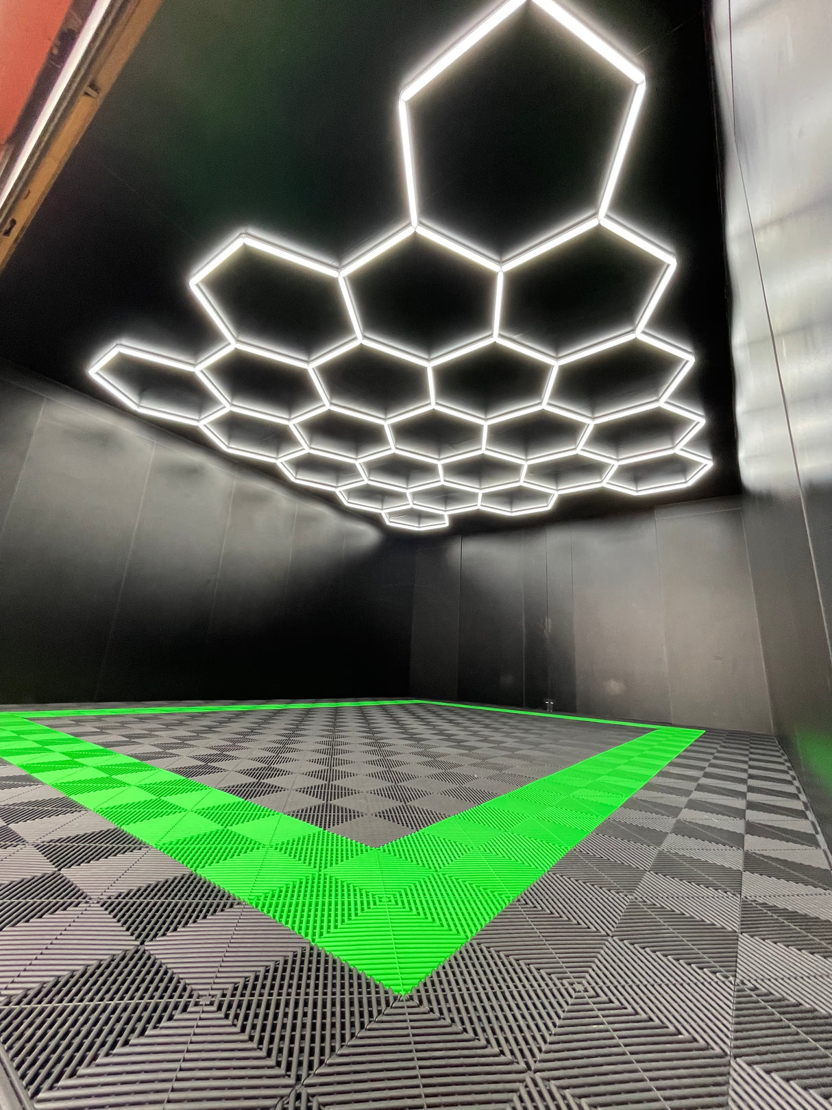 Hexagon Lighting 23 Grid System