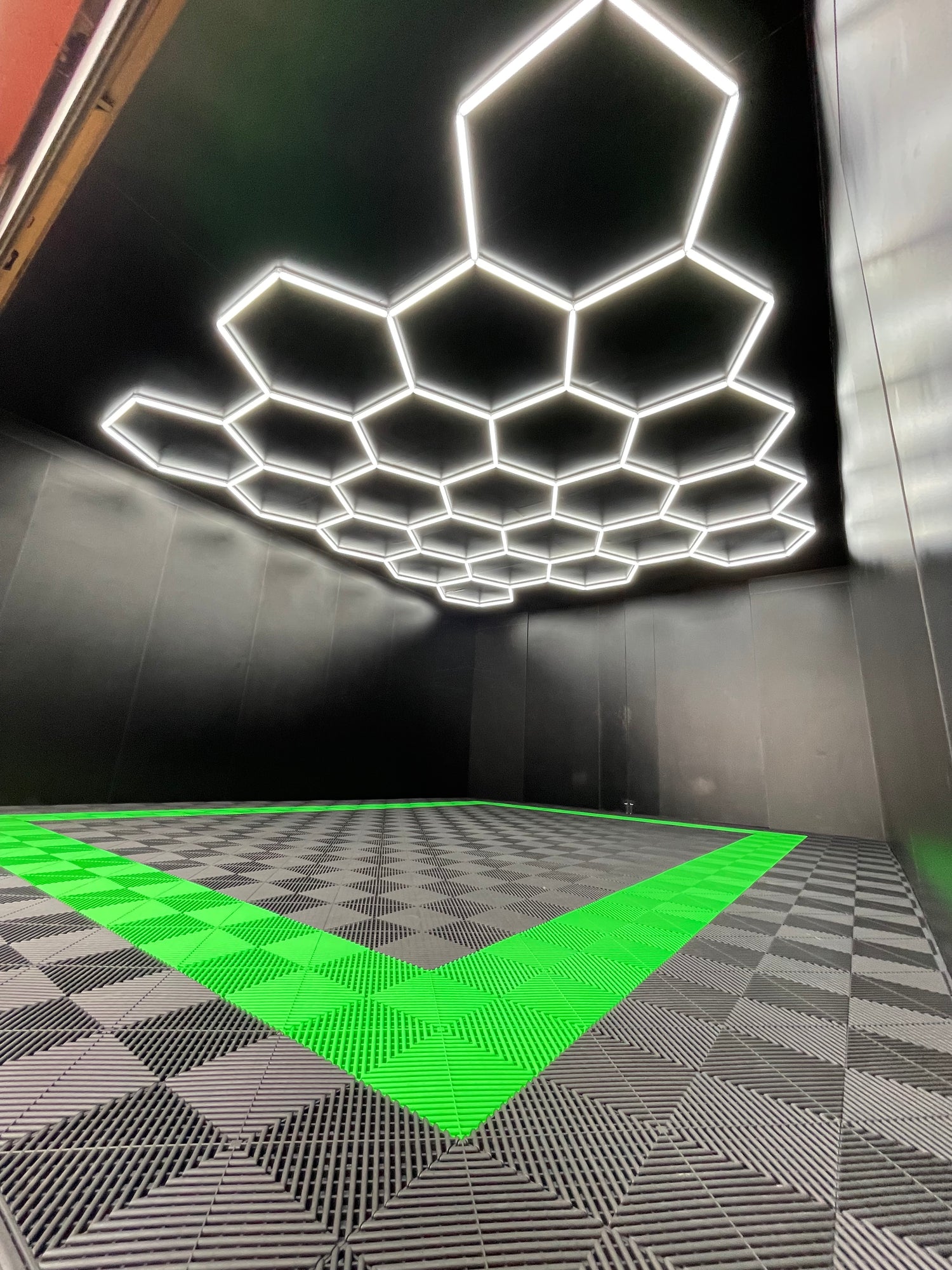 Hexagon Lighting 23 Grid System