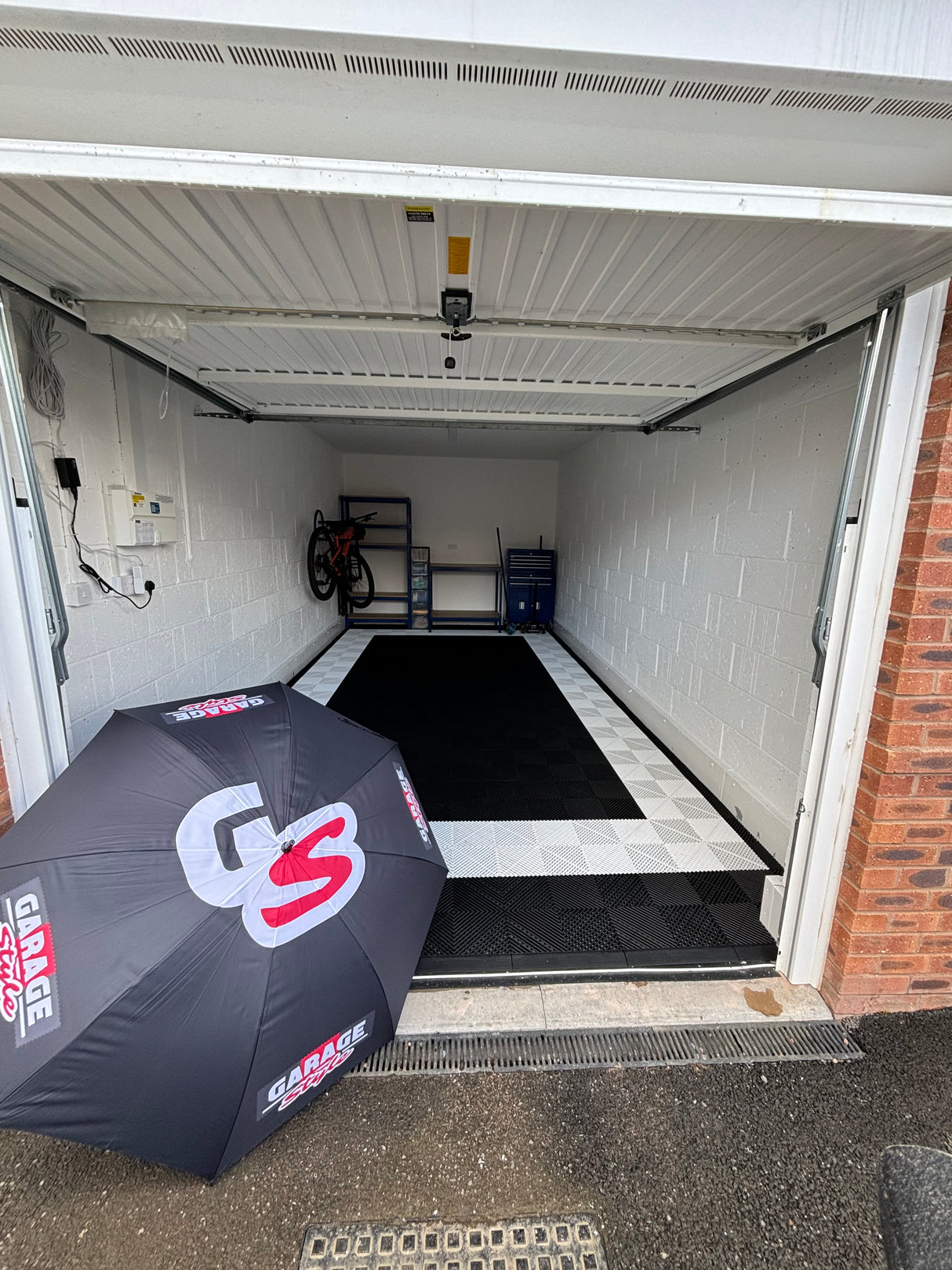 Premium Garage Style Team Golf Umbrella