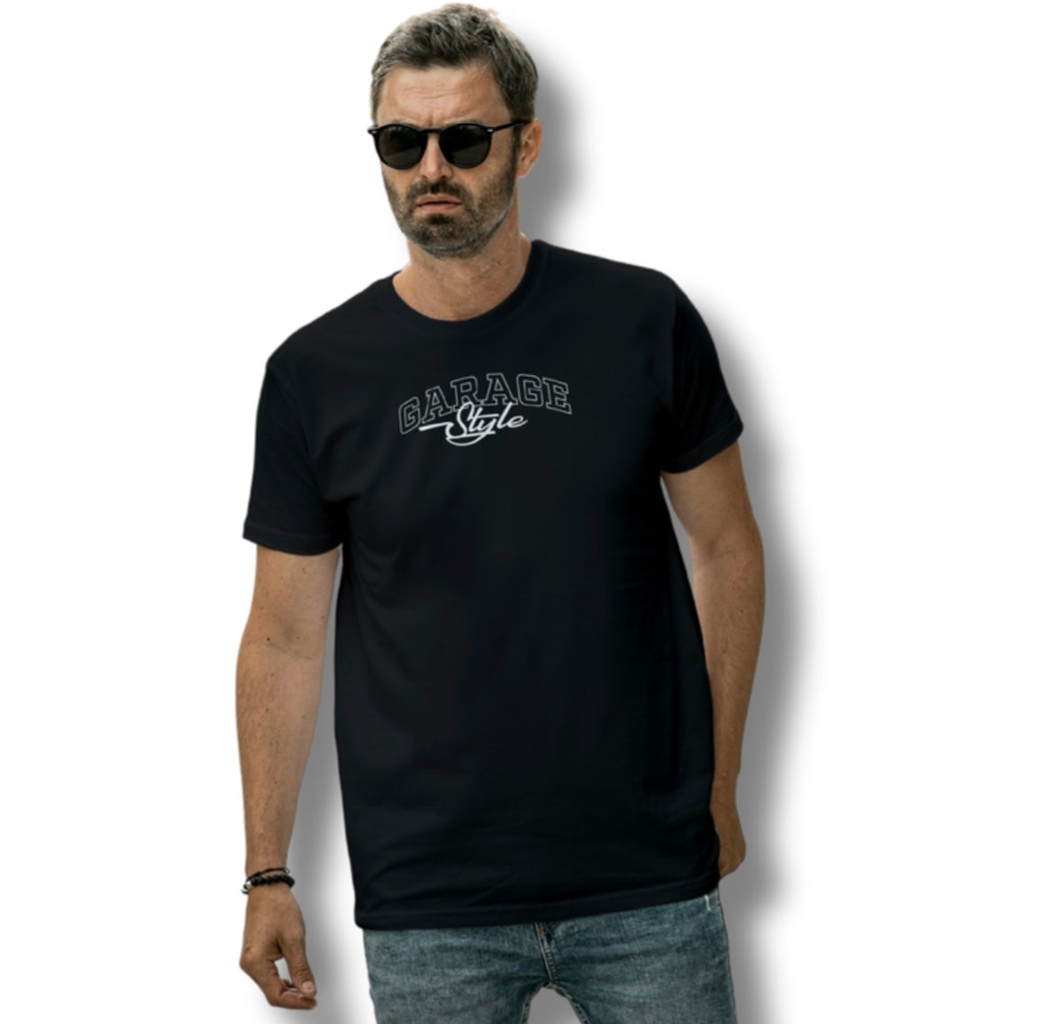 Premium Garage Style Chequered T-Shirt