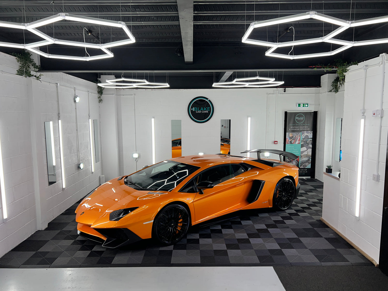 Hexagon Lighting 3 Grid Cluster System