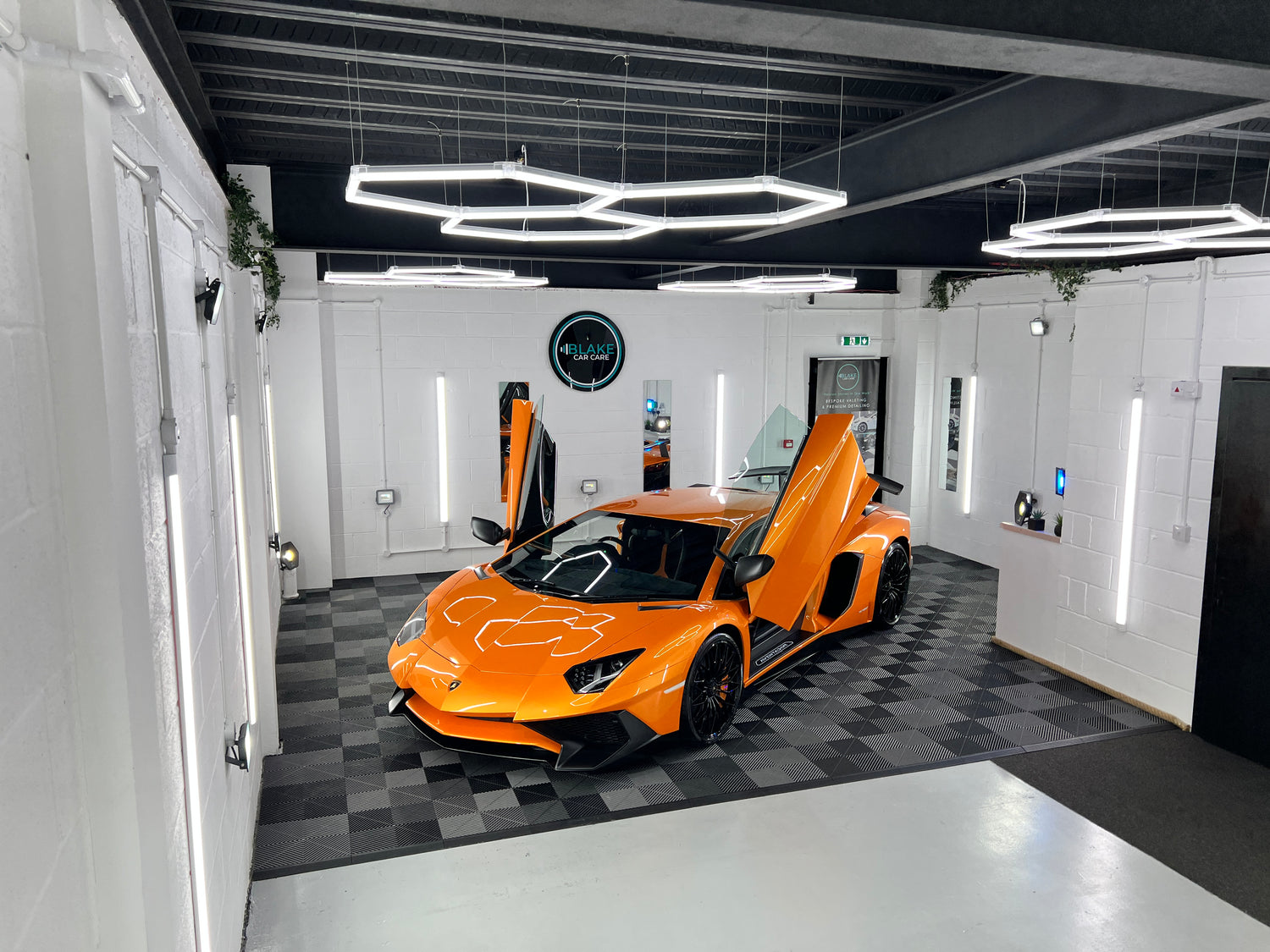 Hexagon Lighting 3 Grid Cluster System