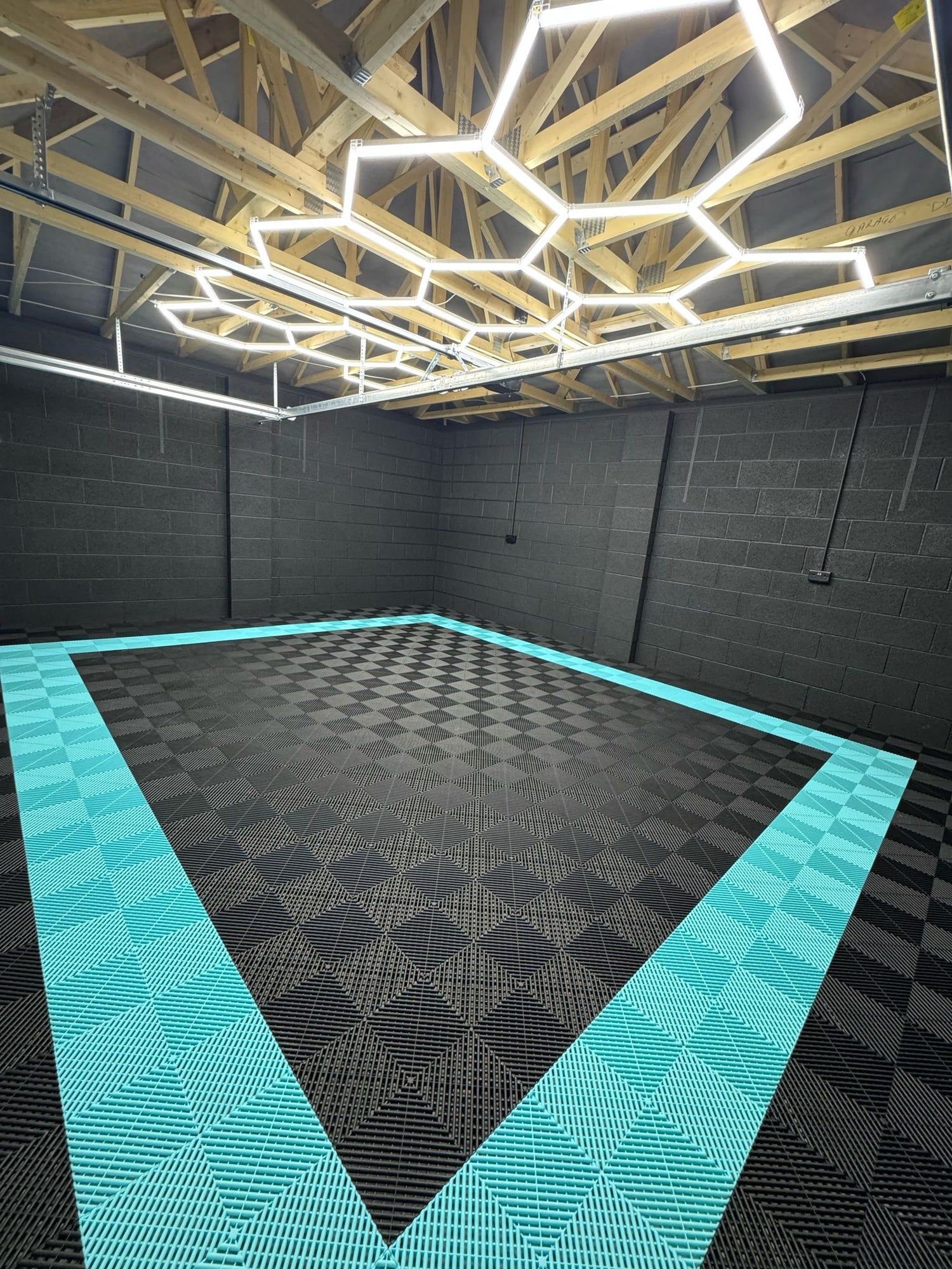 Hexagon Lighting 14 Grid System