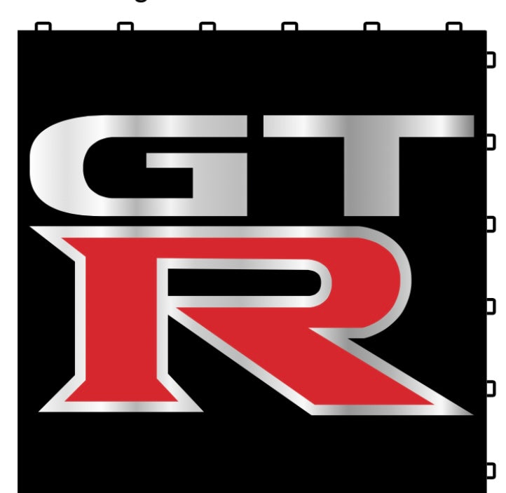 Custom Vented Printed Logo Tile