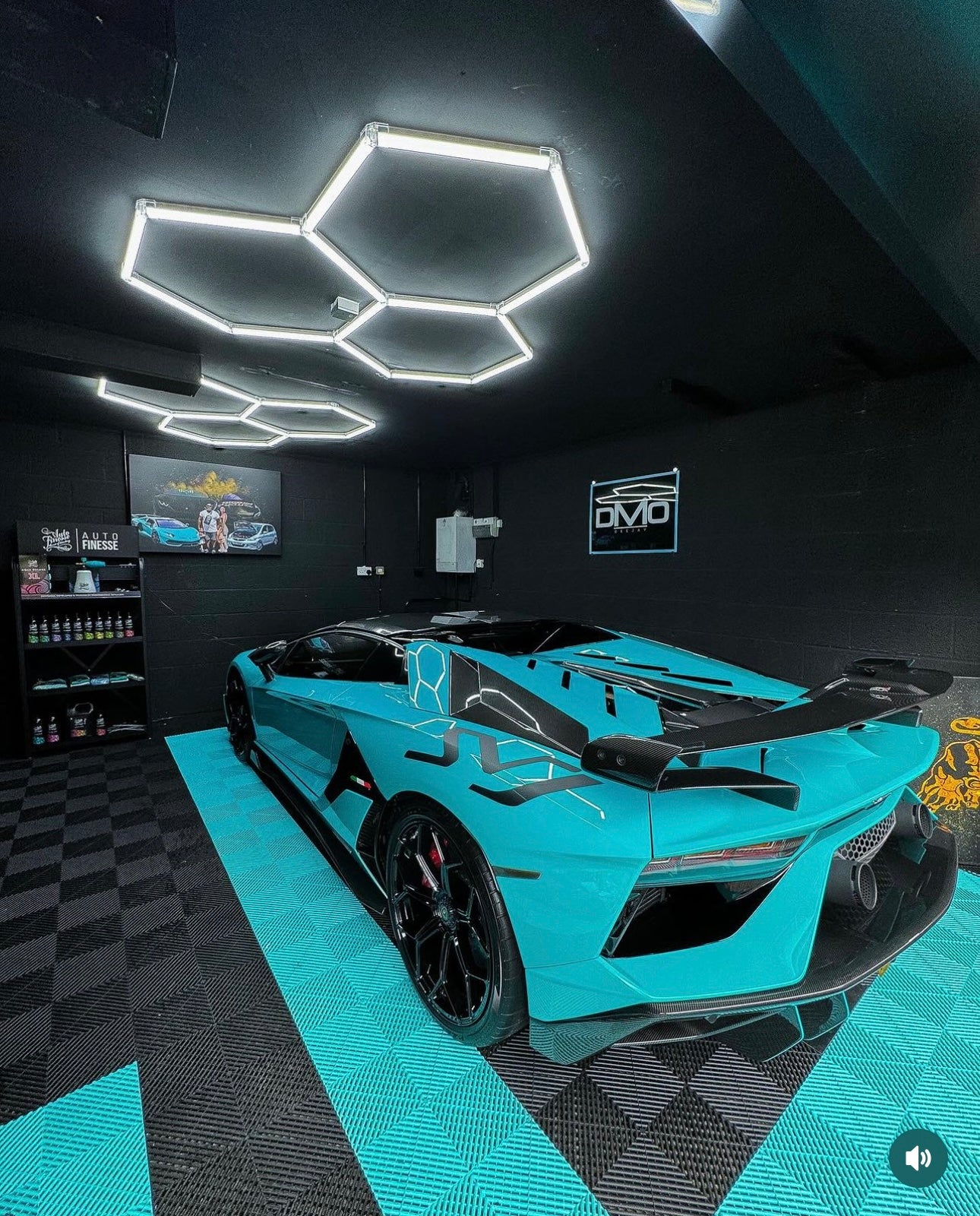 Hexagon Lighting 3 Grid Cluster System