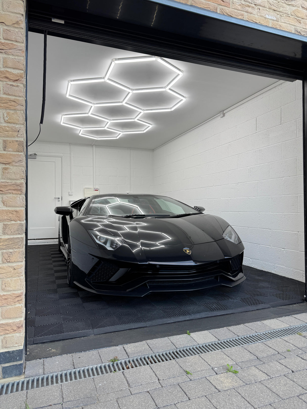 Hexagon Lighting 7 Grid System