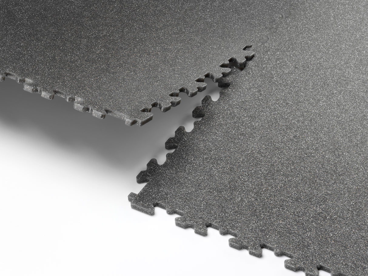 Glitter Flecked Garage Floor Tile