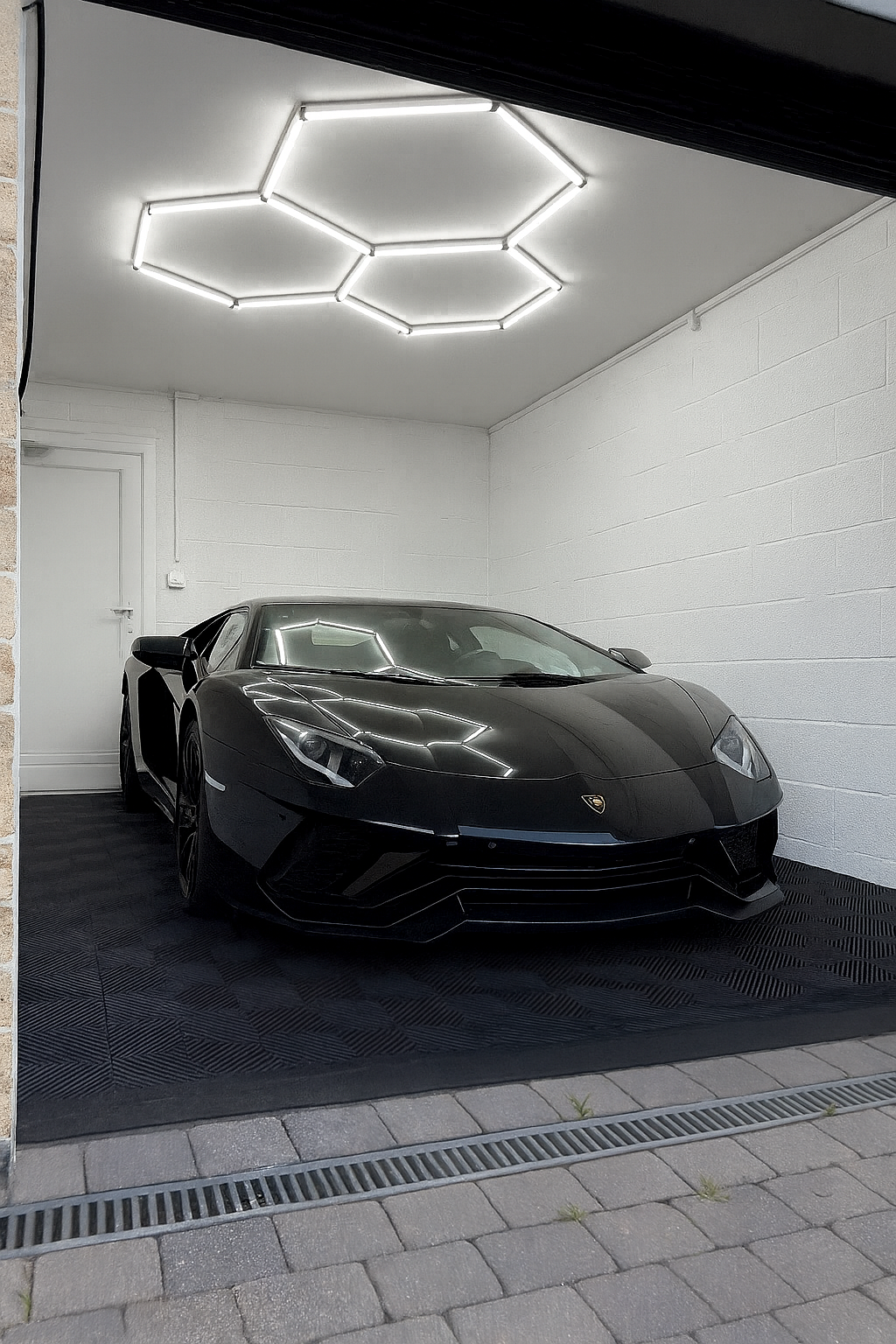 Hexagon Lighting 3 Grid Cluster System