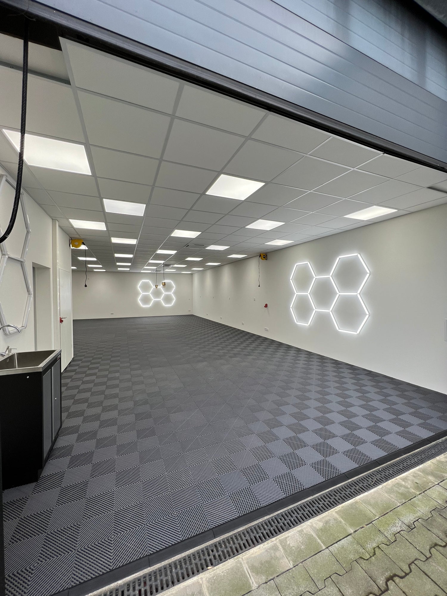 Hexagon Lighting 5 Grid System