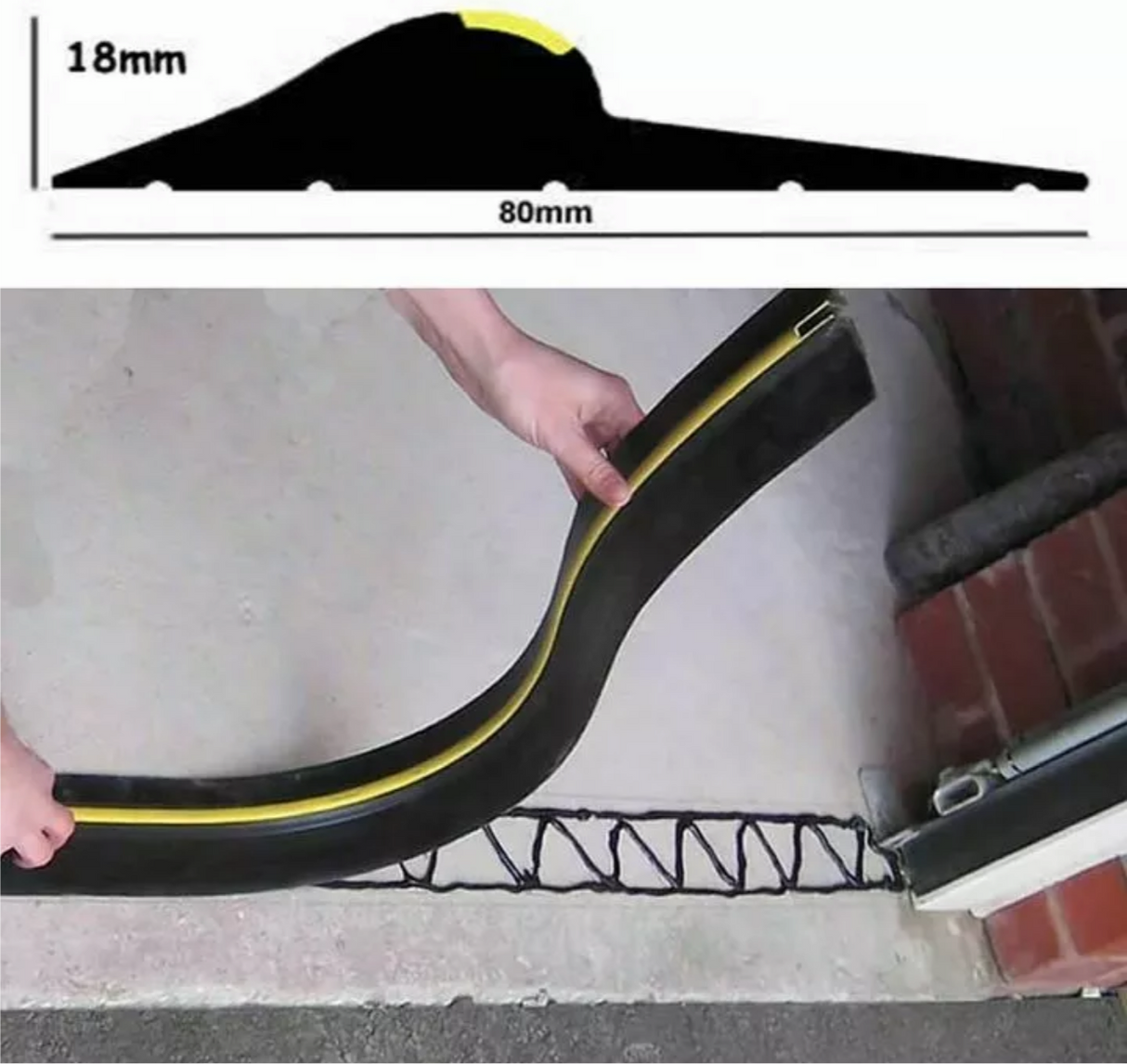 Rubber Garage Door Threshold Seal