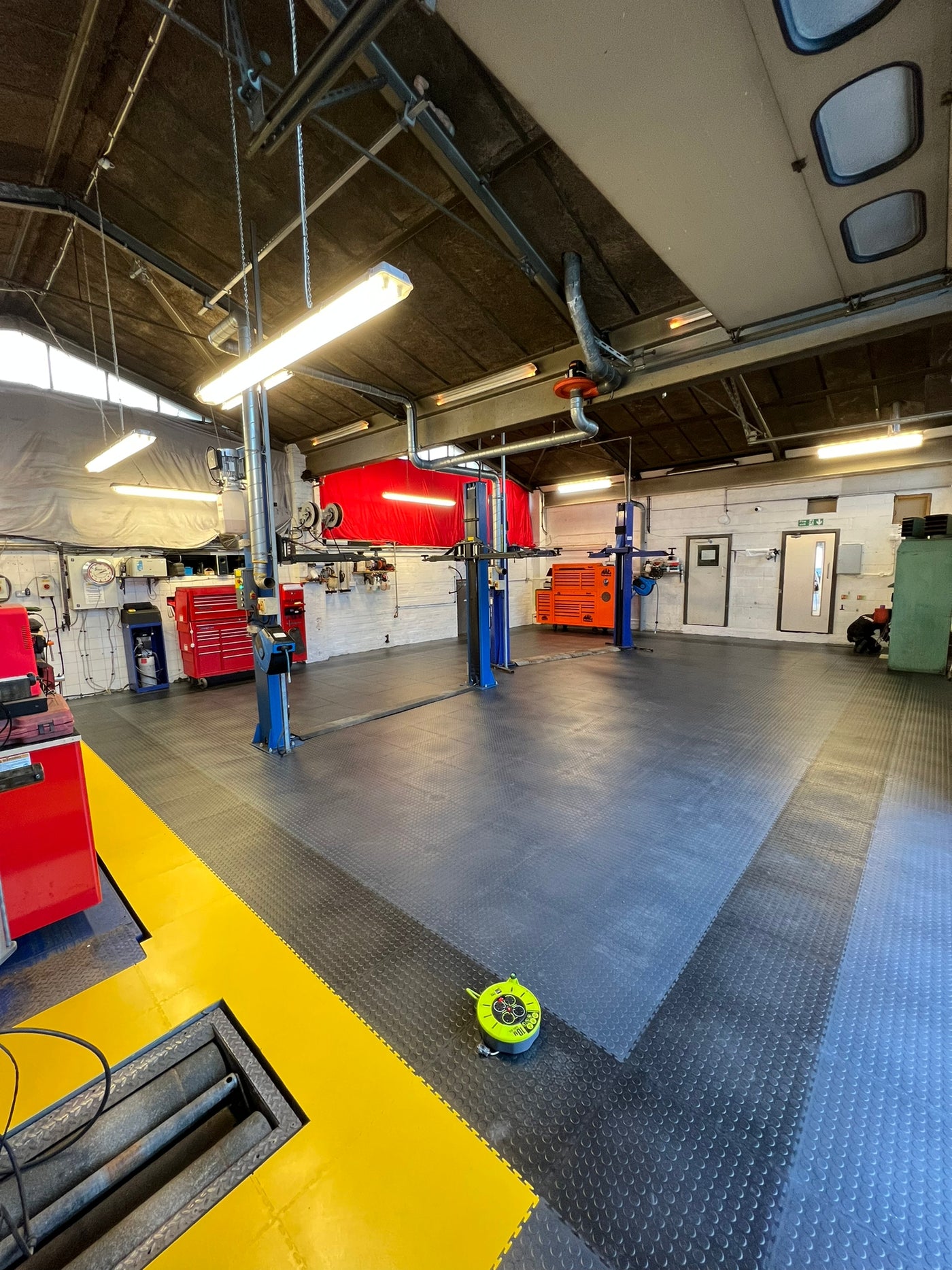 Commercial Garage Floor Installation