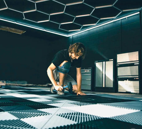 How to Install Modular Garage Floor Tiles