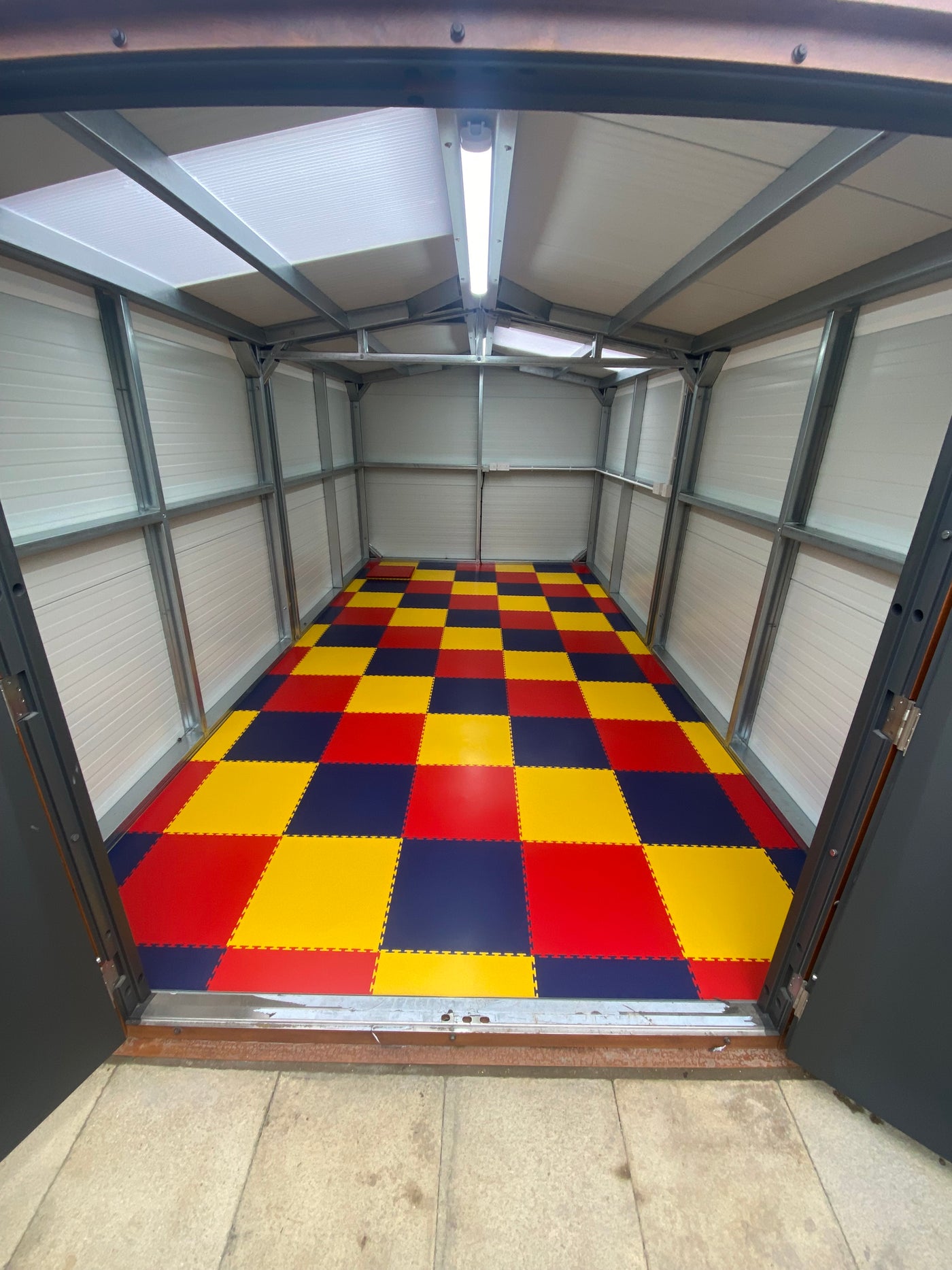 Colourful Floor Fitted For The Salvation Army Charities New Food Bank