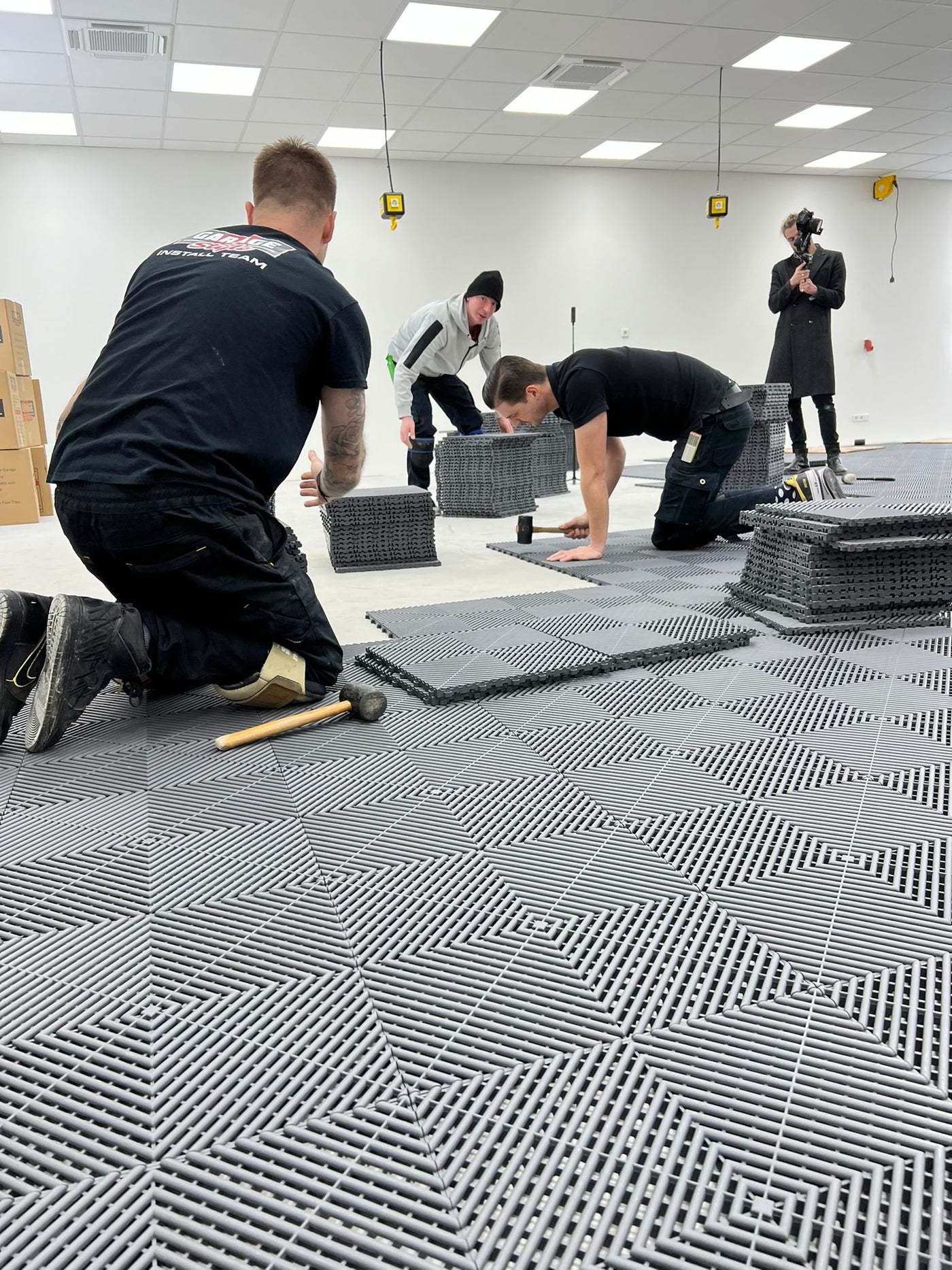 Our First Garage Floor Install In Düsseldorf, Germany