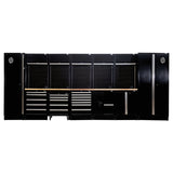 BUNKER® Modular Storage Combo with Hardwood Worktop (25 Piece)