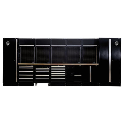 BUNKER® Modular Storage Combo with Hardwood Worktop (25 Piece)