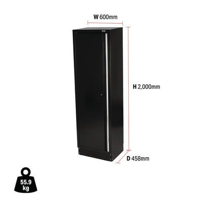 BUNKER® Modular Tall Floor Cabinet, 1 Door, 600mm
