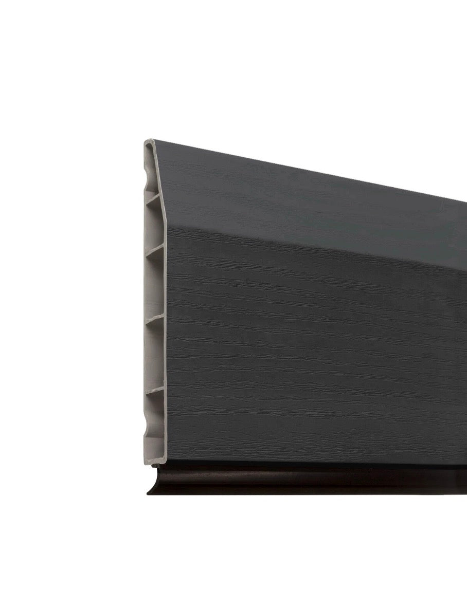 2.5m Length Anthracite Grey PVC Skirting