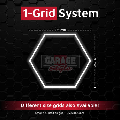 Hexagon Lighting 1 Grid System