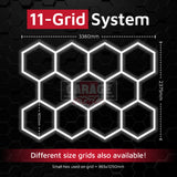 Hexagon Lighting 11 Grid System