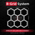 Hexagon Lighting 8 Grid System