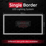 Single Border LED Lighting Grid