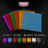 PVC Garage Floor Tile Sample Coaster