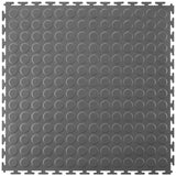 Dark Grey Garage Floor Tile Premium Raised Disc