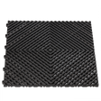 black vented garage floor tile