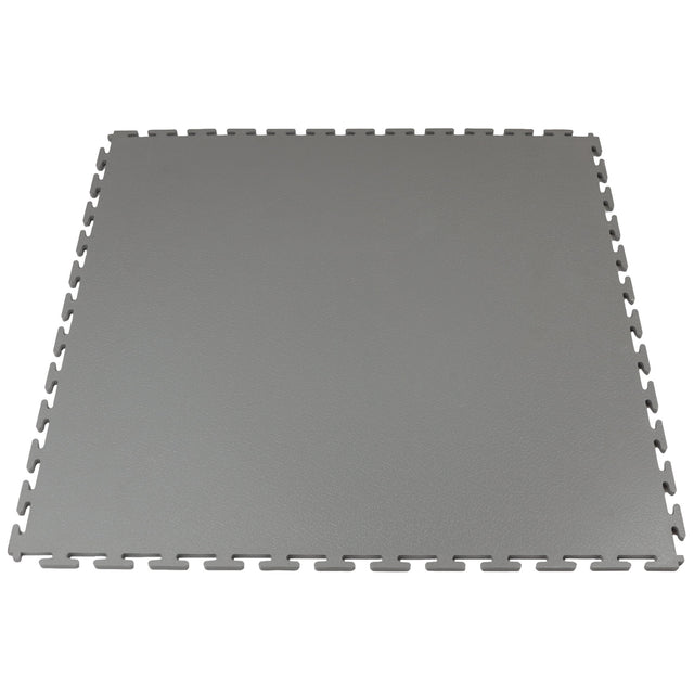 light grey garage floor tile smooth