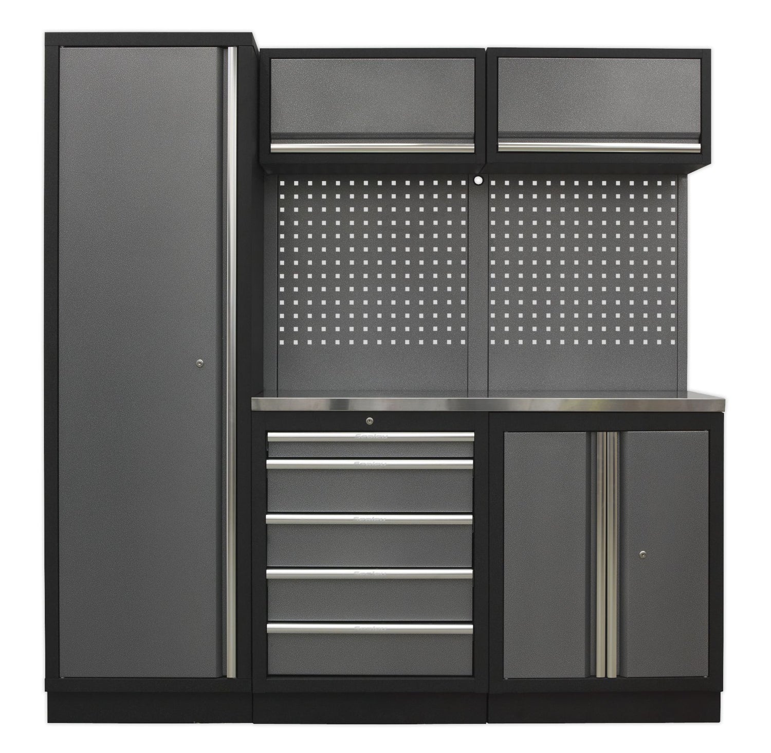 Sealey 5 Cabinet Set APMSSTACK02SS - Superline Pro Range