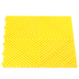 yellow vented garage floor tile
